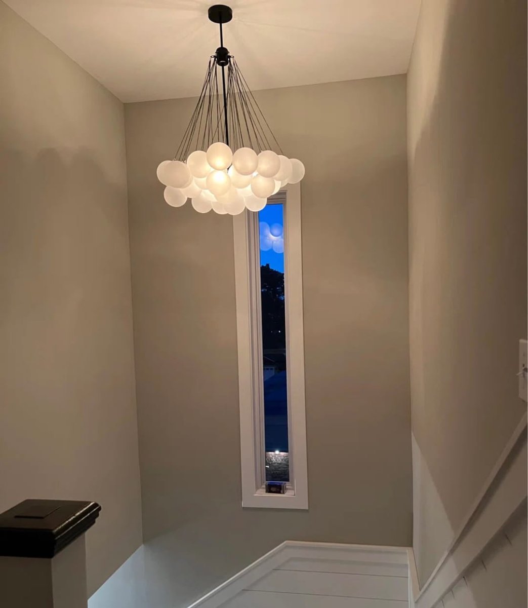 Hängande Bubbelglas Kandelaber – Kontemporär Design