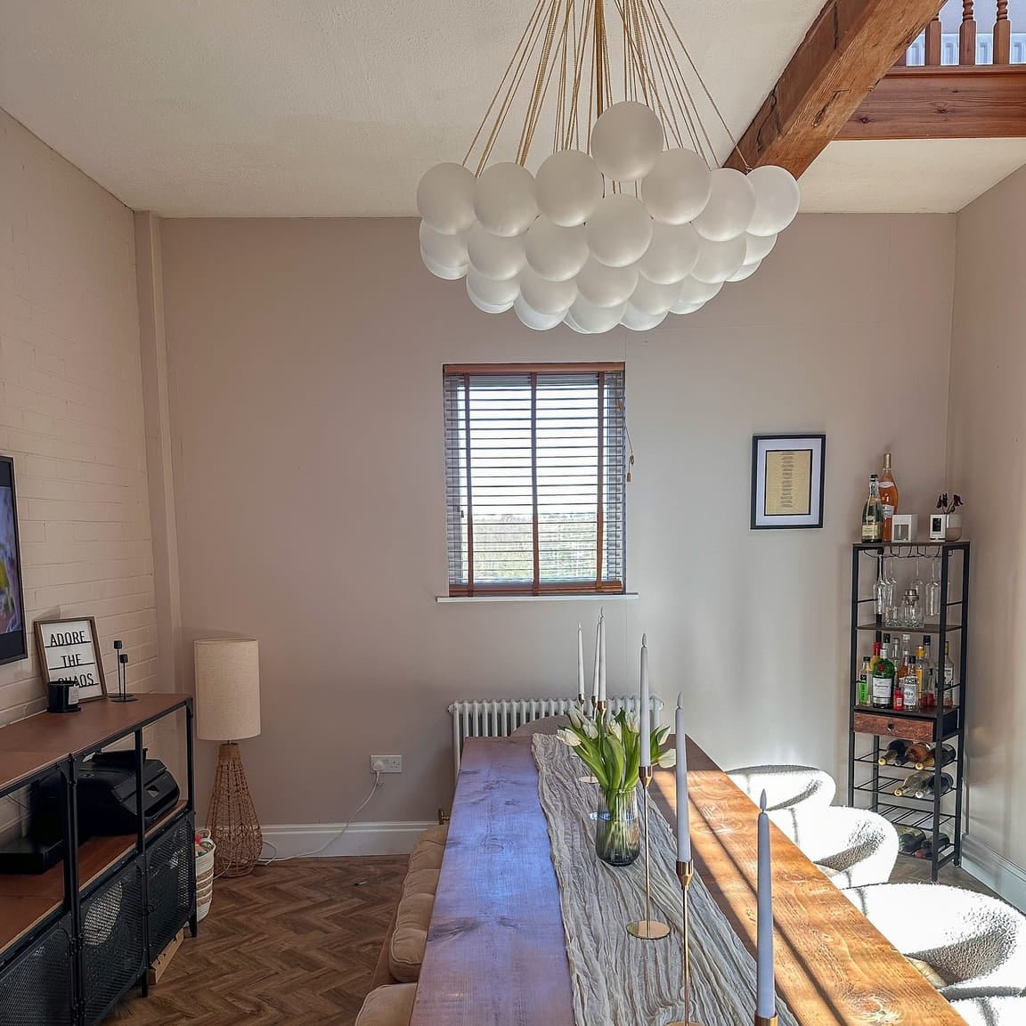 Hängande Bubbelglas Kandelaber – Kontemporär Design