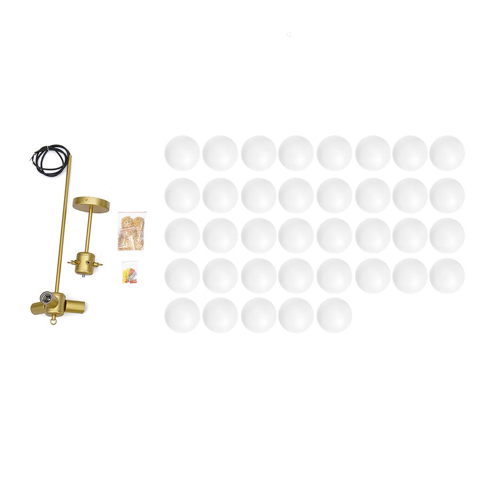 Hängande Bubbelglas Kandelaber – Kontemporär Design