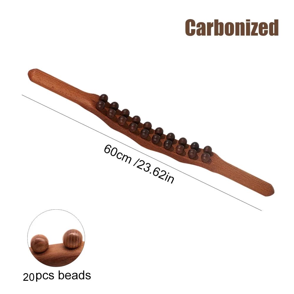 THERAWOOD - Luksuriøs Gua Sha-massagestav for ultimativ afslapning og muskelgenopretning