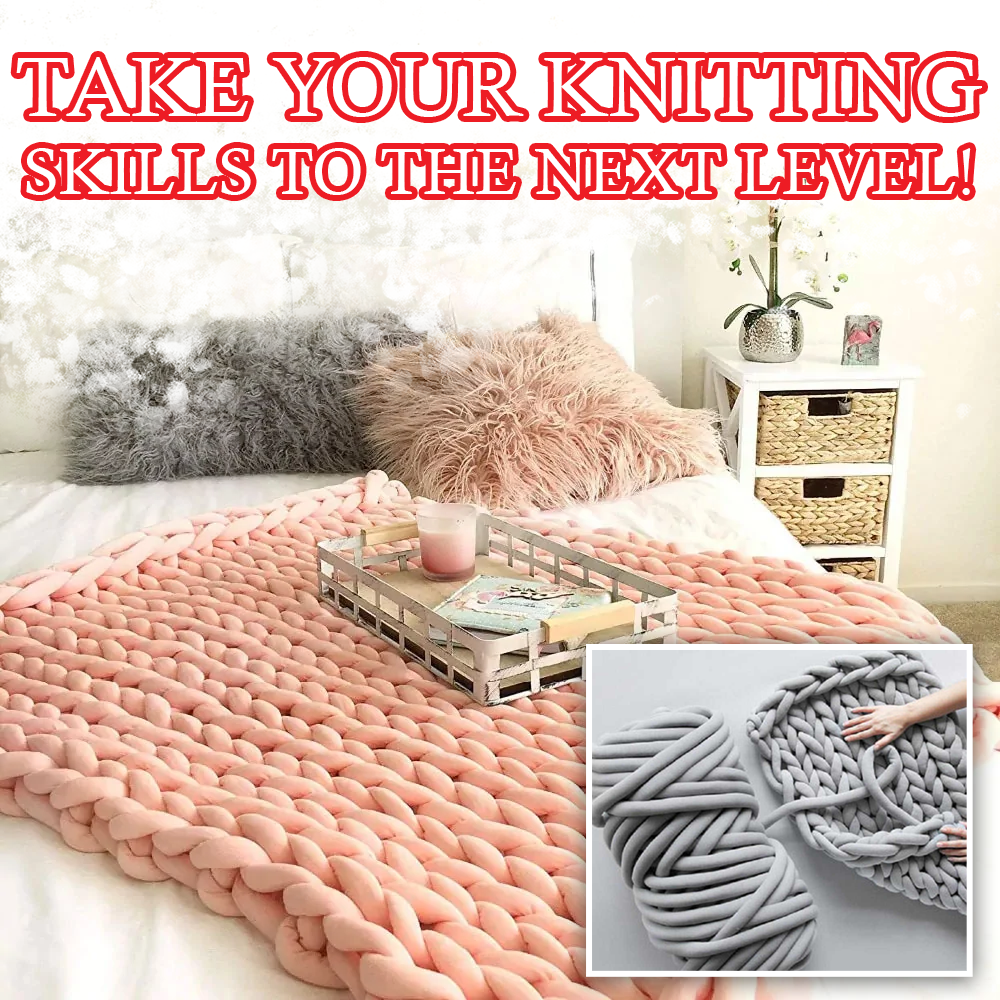 Carvallo - DIY Tjock Handstickad Schlaugarn