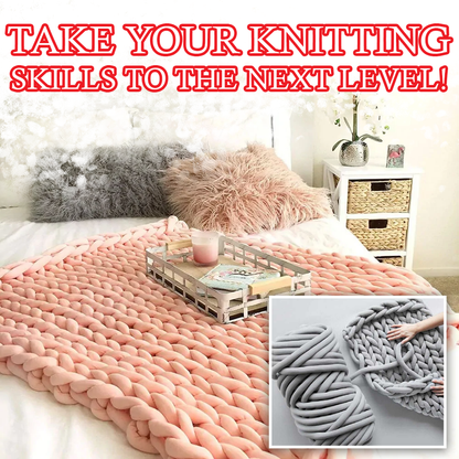 Carvallo - DIY Tjock Handstickad Schlaugarn