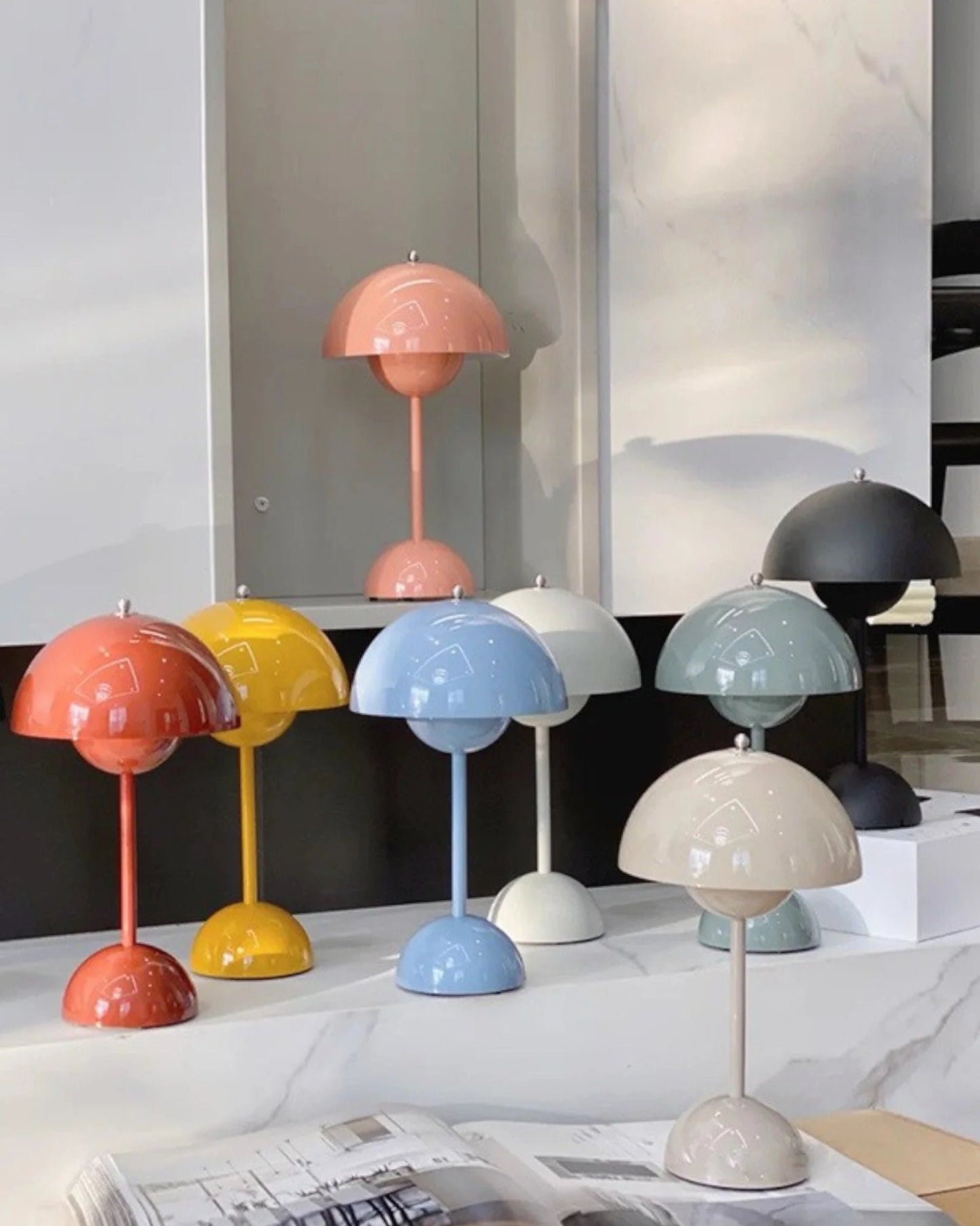 Carvallo – LED Bordslampa Skandinavisk Design, Dimbar och Hållbar i Metall