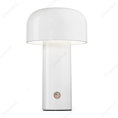 TouchGlow-lampa - Bärbar, dimbar USB-skrivbordslampa med varmt omgivande ljus