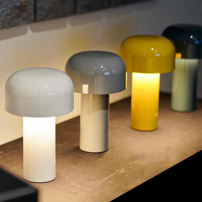 TouchGlow-lampa - Bärbar, dimbar USB-skrivbordslampa med varmt omgivande ljus