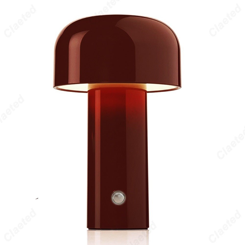 TouchGlow-lampa - Bärbar, dimbar USB-skrivbordslampa med varmt omgivande ljus