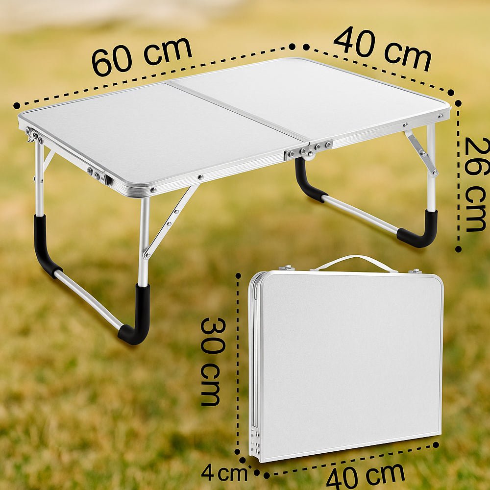 Trailfold Table - Kompakt hopfällbart bord för camping, balkong &amp; utomhus