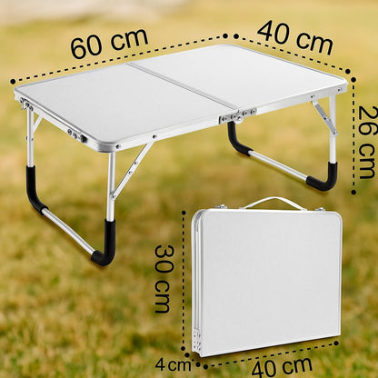 Trailfold Table - Kompakt hopfällbart bord för camping, balkong &amp; utomhus