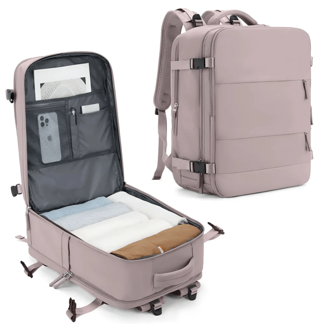 TRAVELMATE – Lättviktigt handbagage med smart lagringsdesign