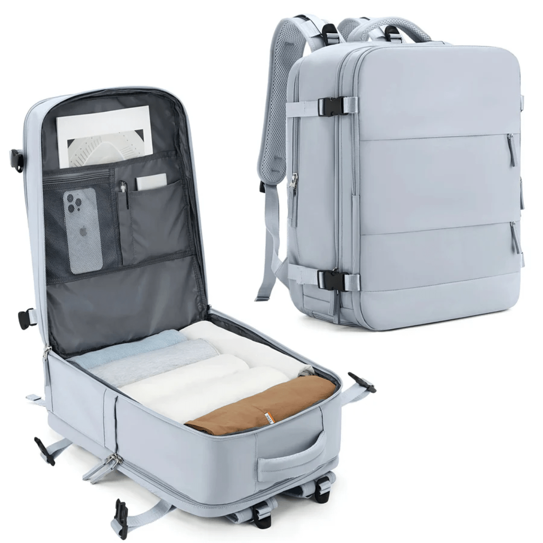 TRAVELMATE – Lättviktigt handbagage med smart lagringsdesign