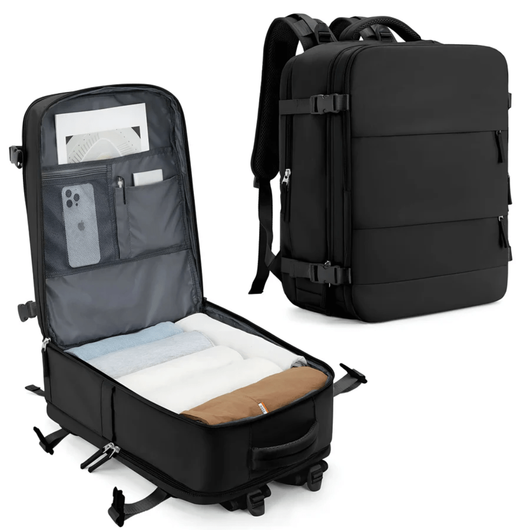 TRAVELMATE – Lättviktigt handbagage med smart lagringsdesign
