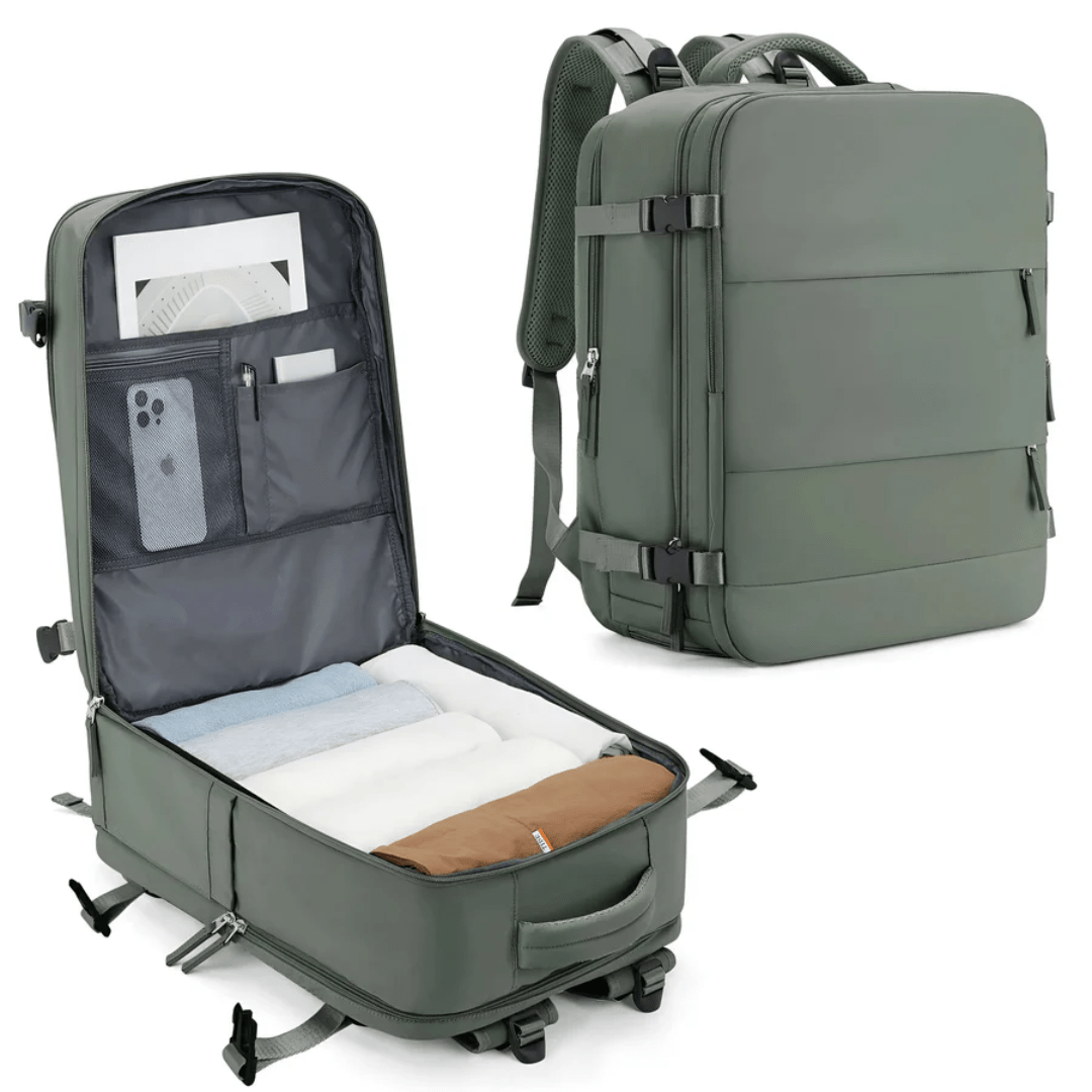 TRAVELMATE – Lättviktigt handbagage med smart lagringsdesign