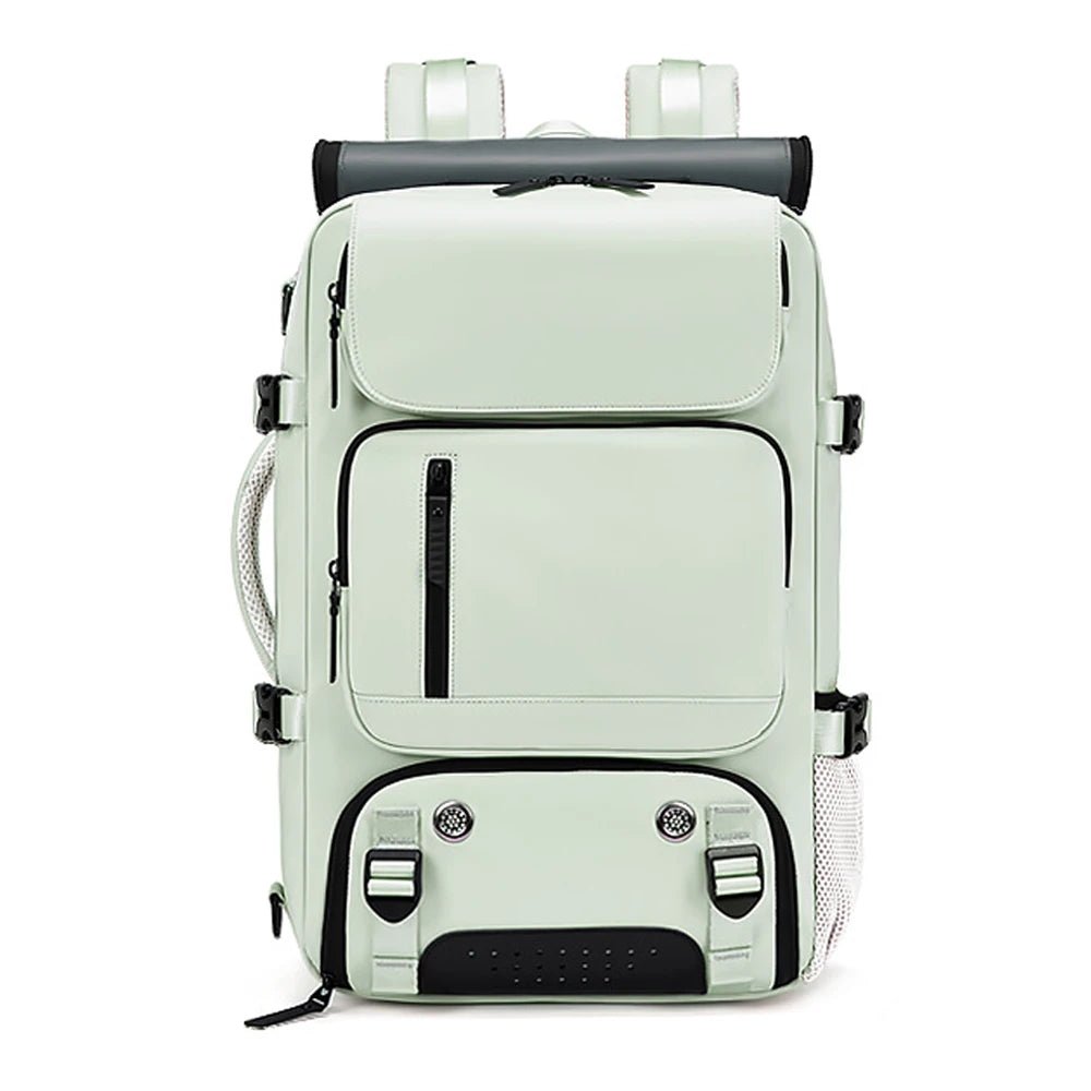 TRAVELMAX Pack - Vattentät resväska med USB-port, skofack och anti-tjuv ficka