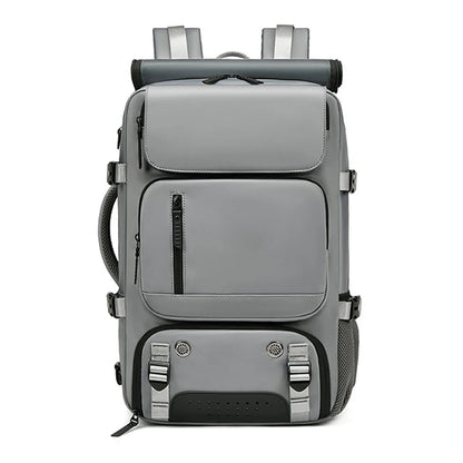 TRAVELMAX Pack - Vattentät resväska med USB-port, skofack och anti-tjuv ficka