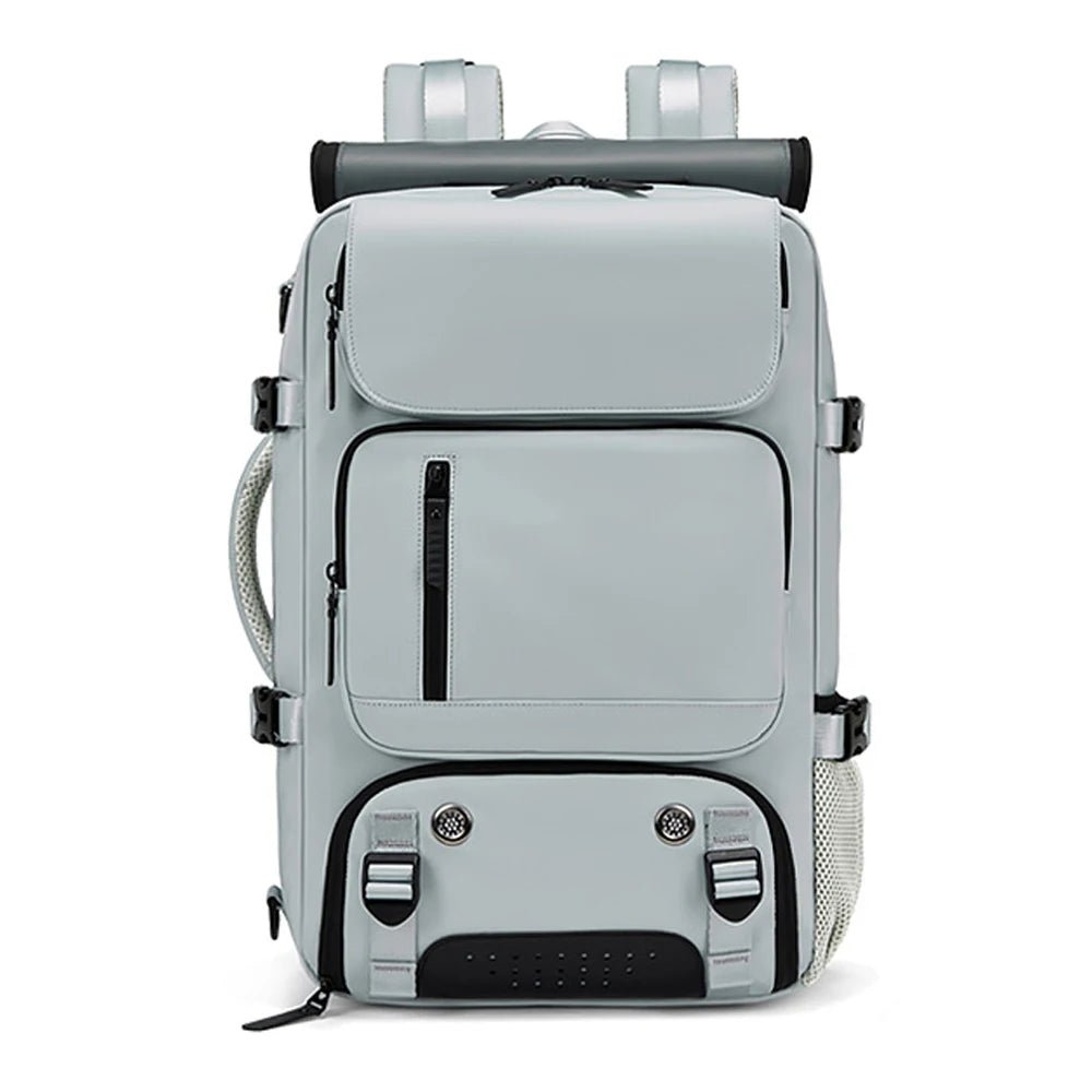 TRAVELMAX Pack - Vattentät resväska med USB-port, skofack och anti-tjuv ficka