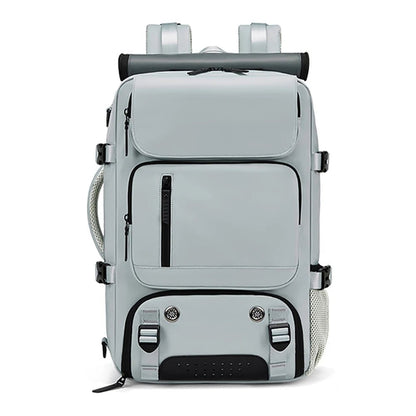 TRAVELMAX Pack - Vattentät resväska med USB-port, skofack och anti-tjuv ficka