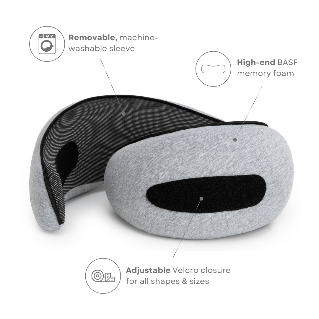 TRAVELNEST – Ergonomiskt reskudde för nackstöd