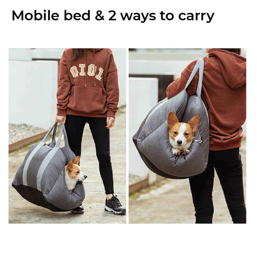 Travelpup - Hundsäng för säkra och bekväma bilresor