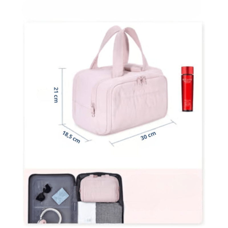 Travelsmart Kit - Kompakt kulturtasche med krok och vattentäta fack