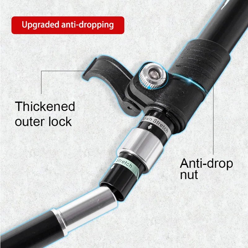 TREKLIGHT POLER – Ultralätta hopfällbara vandringsstavar för vandring och camping