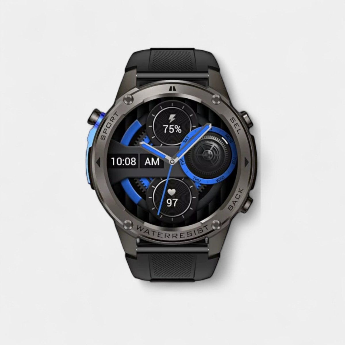 TrekSight X – Robust Smartwatch med GPS och hälsospårning