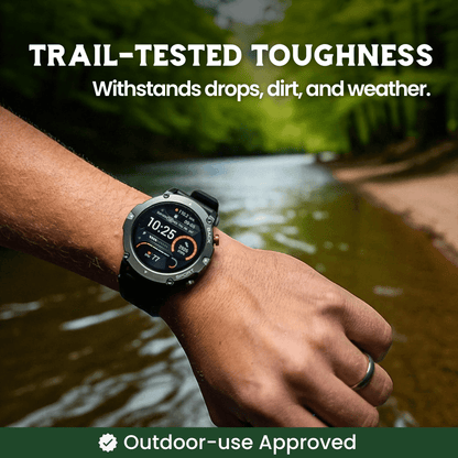 TrekSight X – Robust Smartwatch med GPS och hälsospårning
