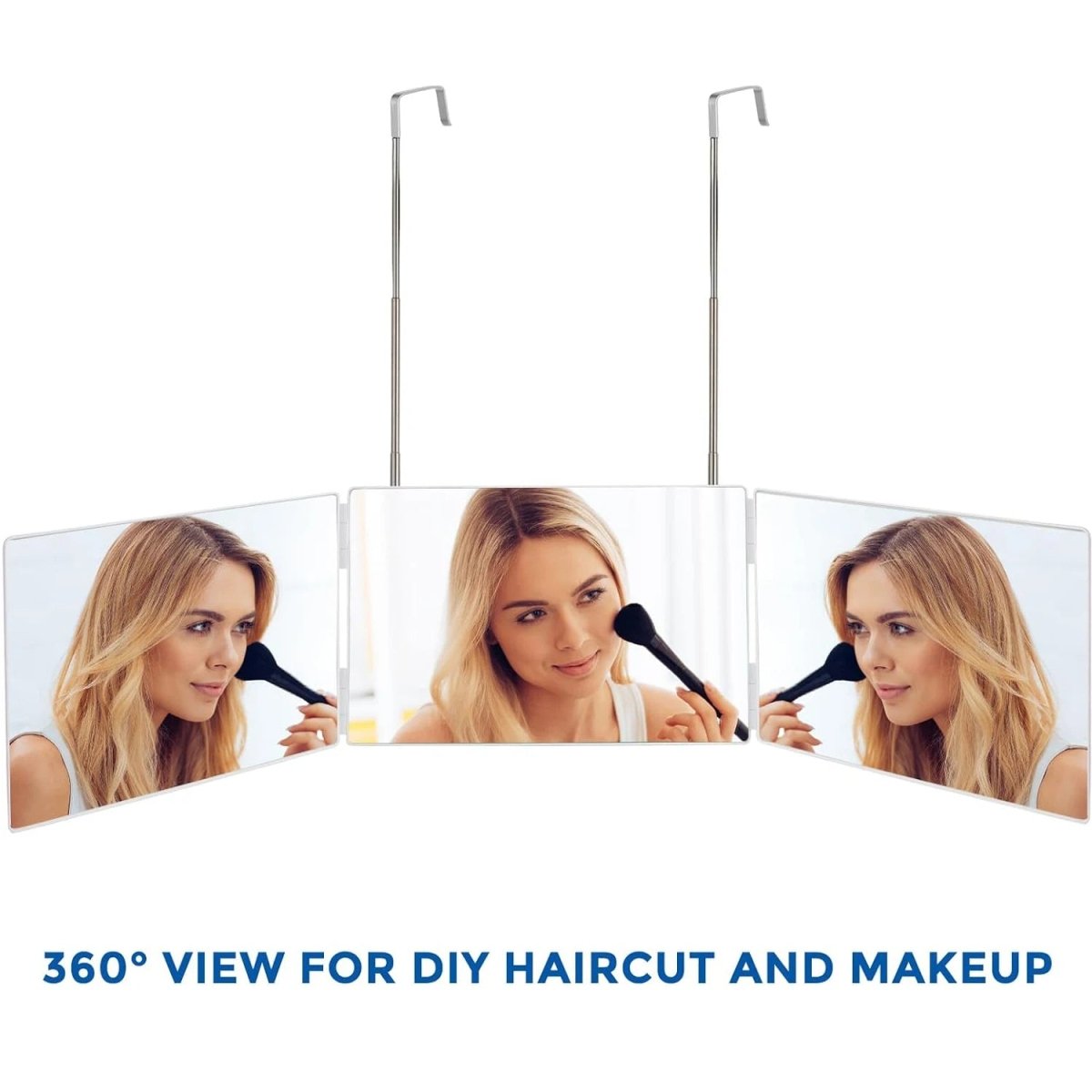 Triflex Mirror - fällbar 3-vägs-spegel för styling och make-up precision