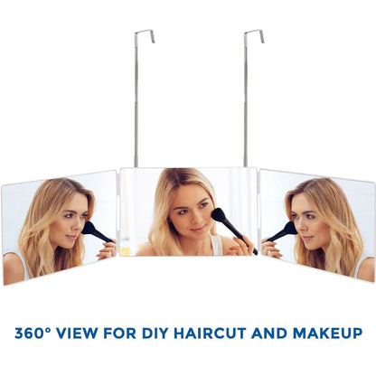 Triflex Mirror - fällbar 3-vägs-spegel för styling och make-up precision