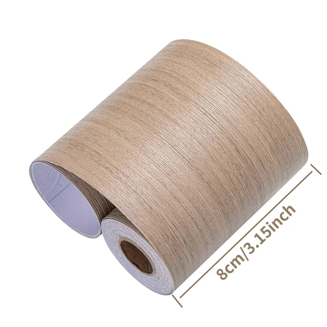 TRIMLINE – Förstärkt PVC-träådring Sockellists klistermärken