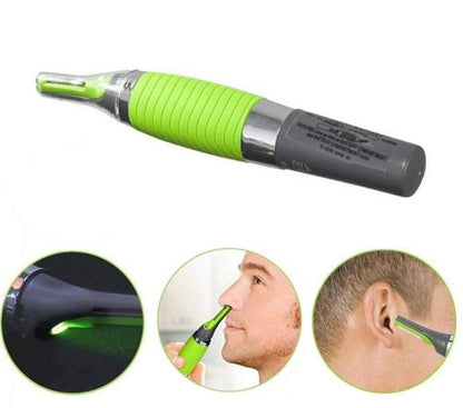 Trimmaster S - Precisionsnäsa och örontrimmer med LED-ljus för skonsam grooming