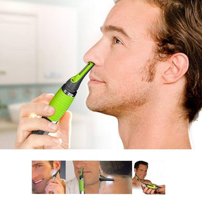 Trimmaster S - Precisionsnäsa och örontrimmer med LED-ljus för skonsam grooming