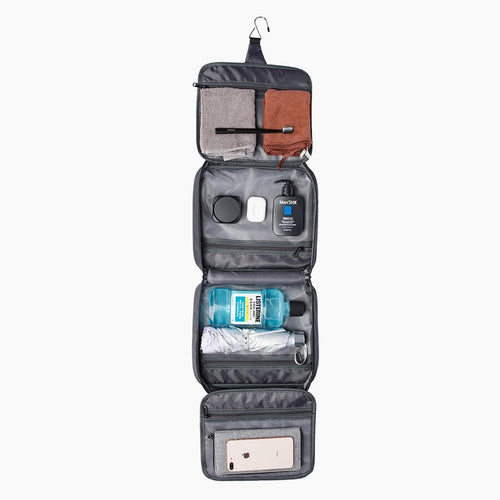 Herrar Resväska Toalettsats – Vattentålig Tvättväska med Fack