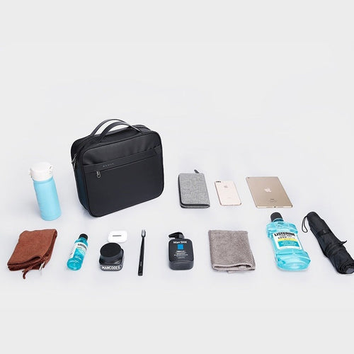 Herrar Resväska Toalettsats – Vattentålig Tvättväska med Fack