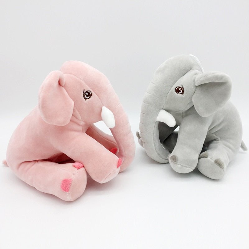 Trunklet Joy - Mjuk mini-elefant med sugpropp - Baby-sinnesleksak för komfort och lek