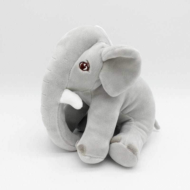 Trunklet Joy - Mjuk mini-elefant med sugpropp - Baby-sinnesleksak för komfort och lek