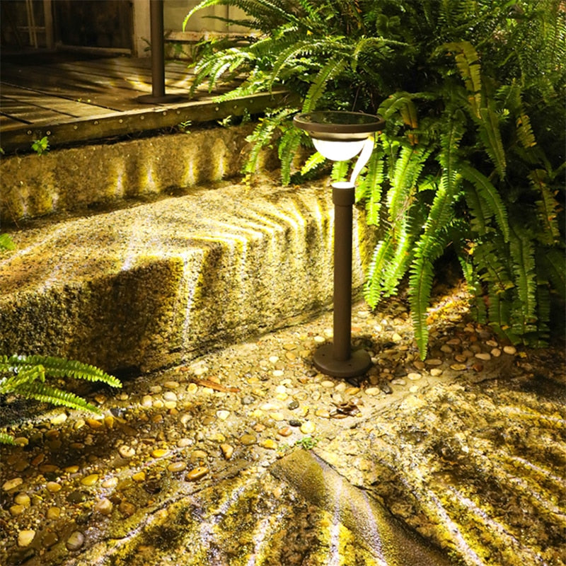 Carvallo Solar Utomhusvägglampa | Intelligent Sensor | Väderbeständig & Energibesparande | Varm- & Kallvit