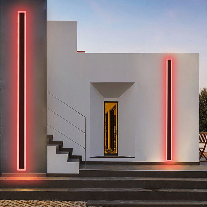 Groots RGB Linjär Minimalistisk Utomhusvägglampa