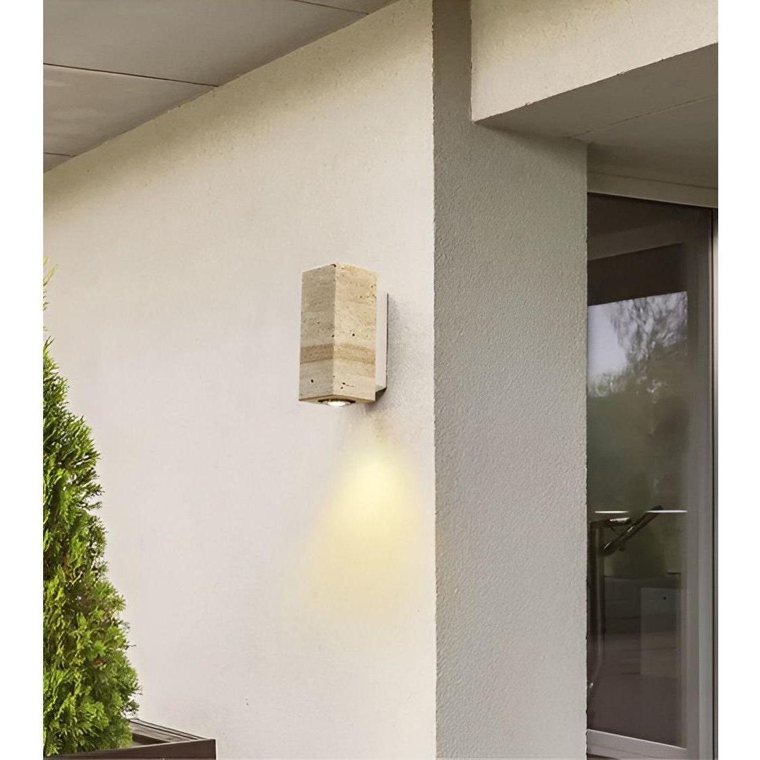 LED MarbleScape - Wabi Sabi LED-vägglampa med japansk design