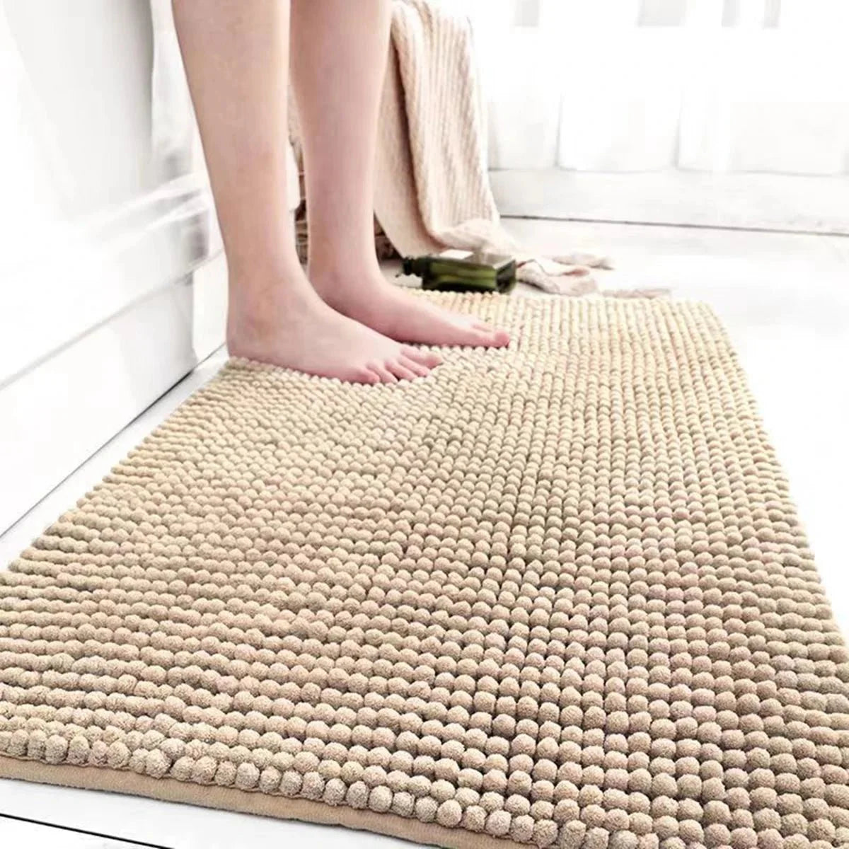 Ultrasofta badmattor – Mjuk mikrofiber-badmattor med halkfritt design