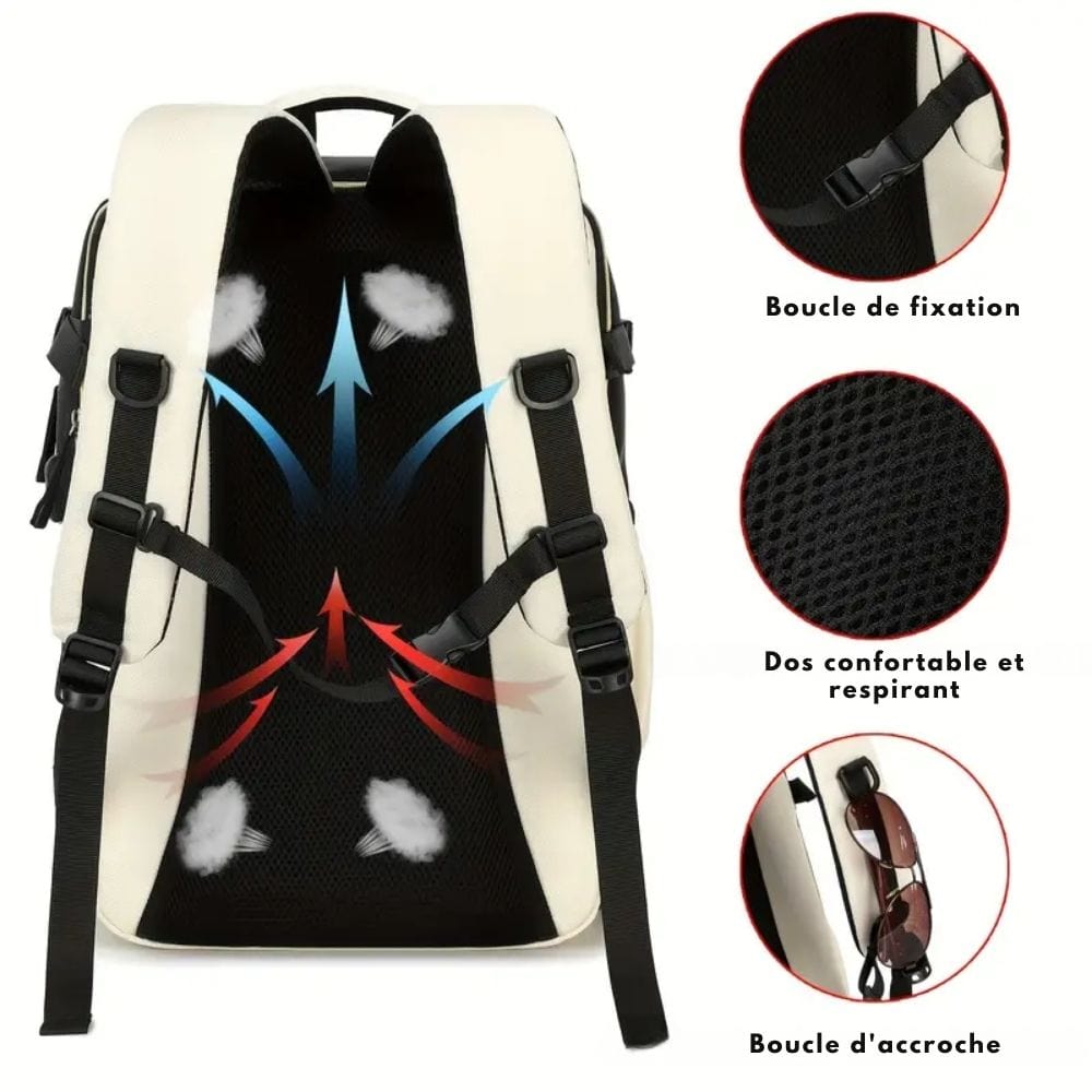 Urbanflex Pack - Smart Travel Backpack med sko- och laptopfack