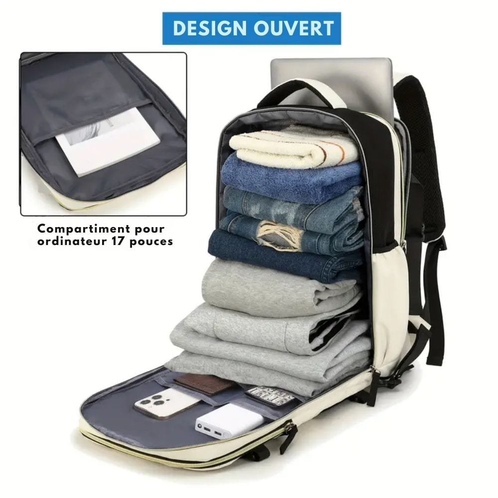 Urbanflex Pack - Smart Travel Backpack med sko- och laptopfack