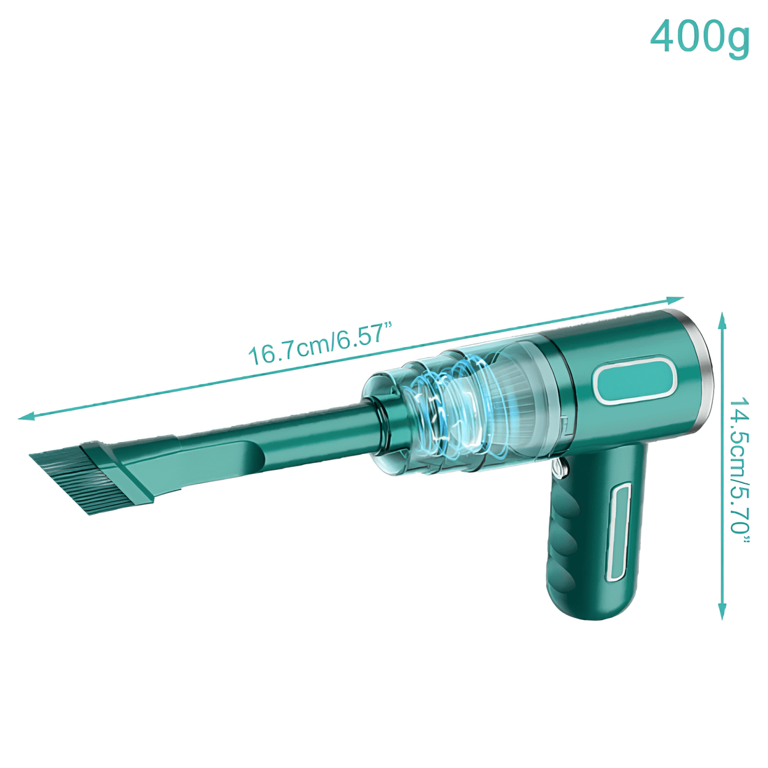 PowerCleaner - Trådlös Bilstäderska