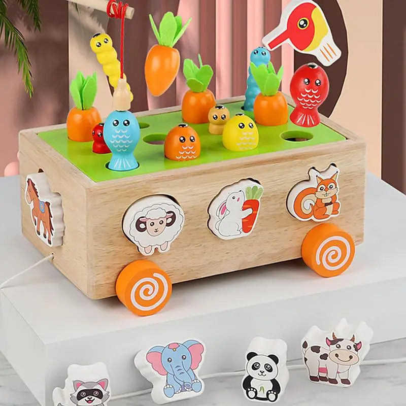 Montessori Lärande och Utveckling Träleksak