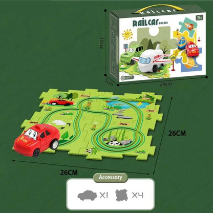 PuzzleTrack - Elektrisk Pusselräls