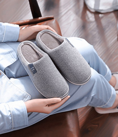 VARDI SLIPPERS - Moderiktiga herrtofflor för varma och bekväma fötter