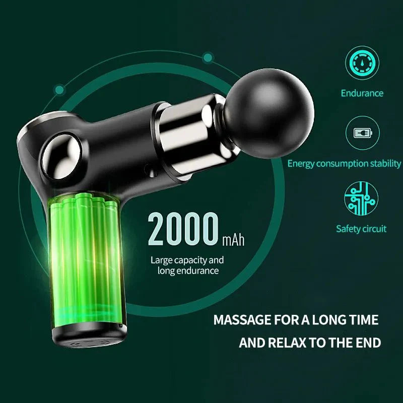 VARDIPULSE - Bärbar vibrerande massagestråle för snabb muskelavkoppling