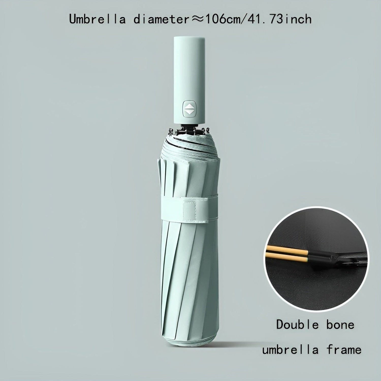 Fällbar paraply – Vindbeständig &amp; UV-skydd | Kompakt &amp; Hållbar