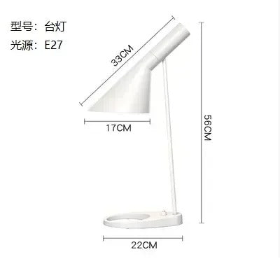 Modern stål sänglamp med berörings känslig LED design