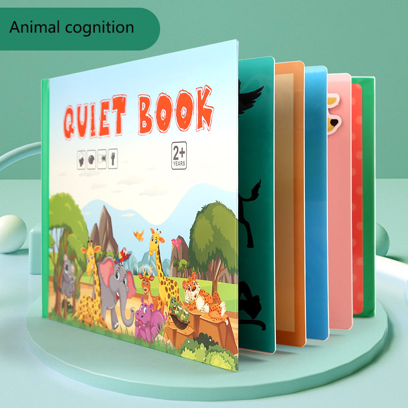 QuietBook - Montessori Hållbar Berättelsebok