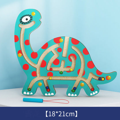 AnimalMaze - Montessori Magnetisk Labyrintleksak